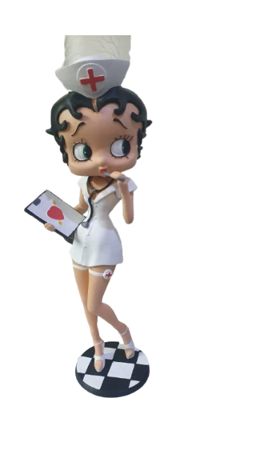 Statuetta Nurse Cartoon Style – Design Pop Art