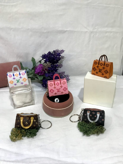 Portachiavi Mini Borsa Fashion – Luxury Style