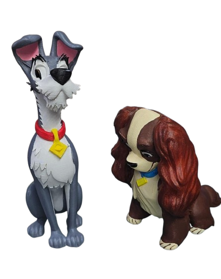 Statuette Cani Cartoon – Design Pop Art
