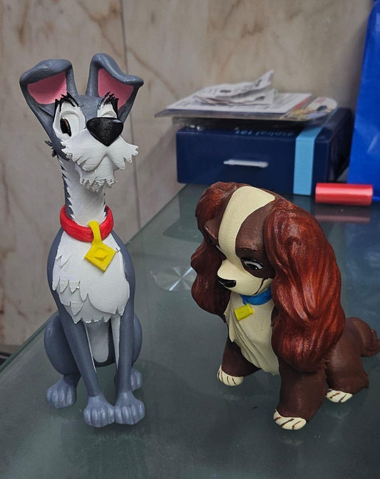 Statuette Cani Cartoon – Design Pop Art