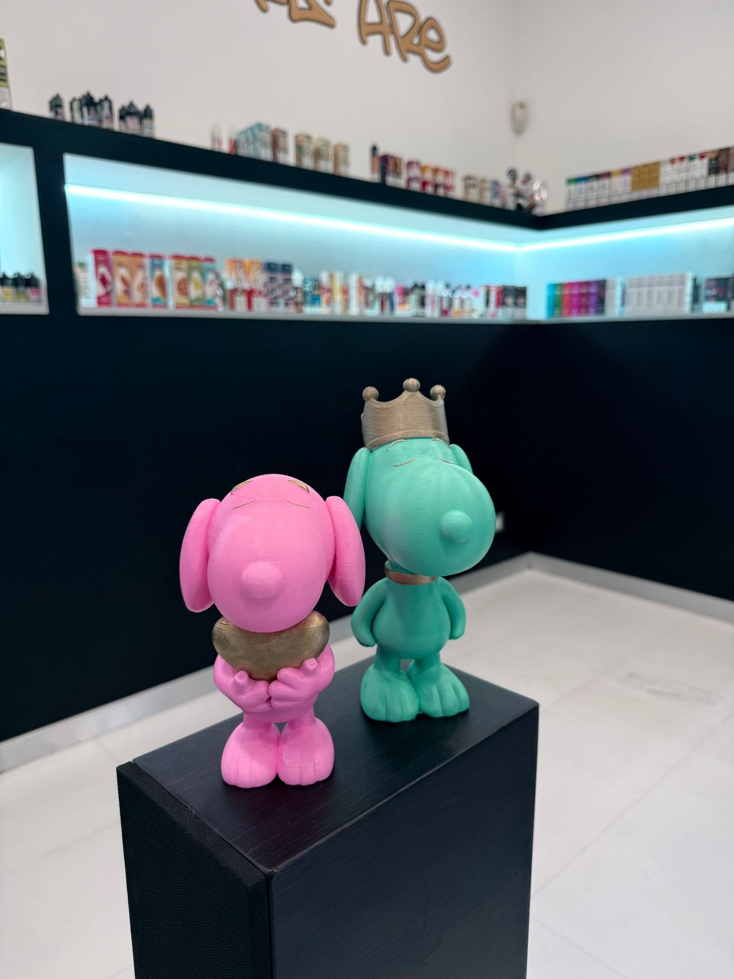 Statue cartoon stile Snoopy