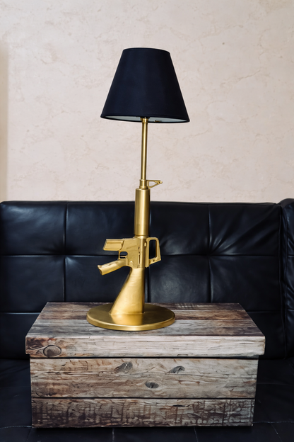Lampada design gold - Gun Style