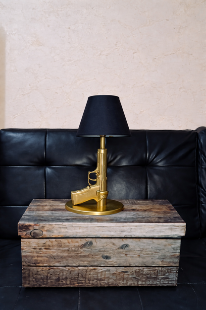 Lampada design gold - Gun Style