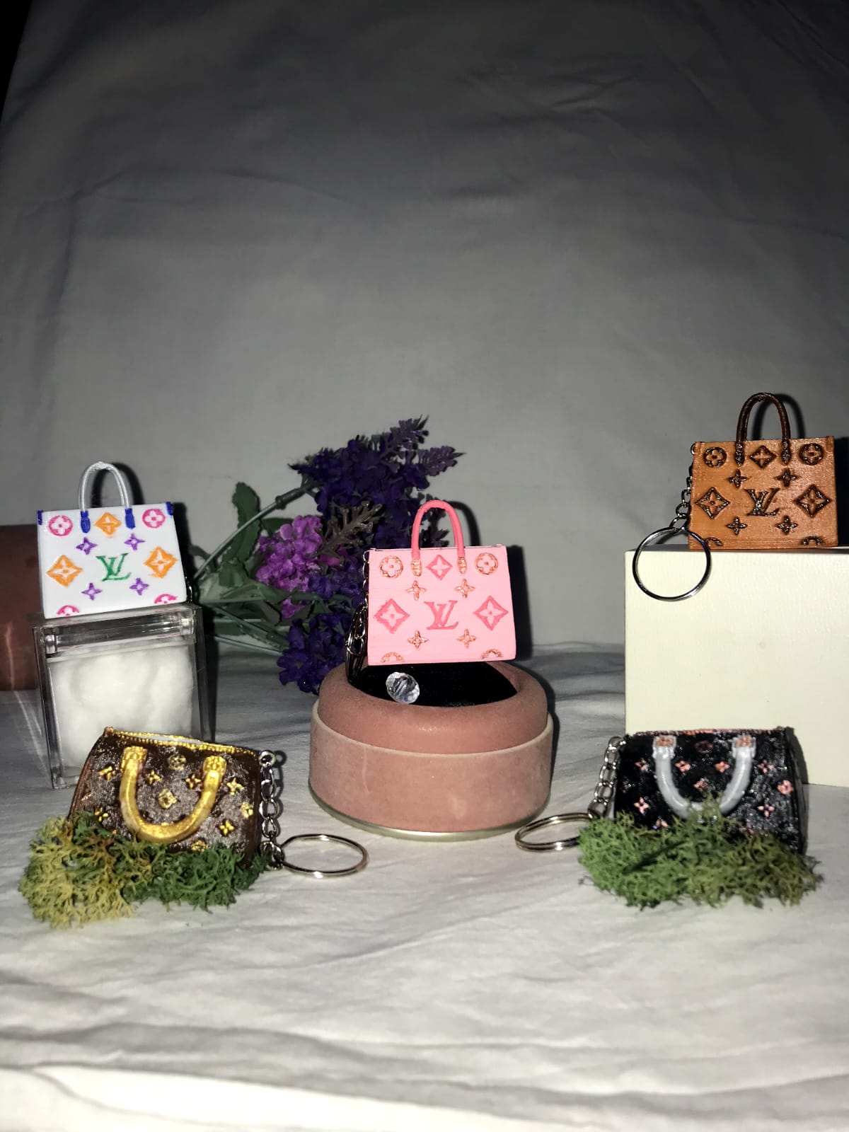 Portachiavi Mini Borsa Fashion – Luxury Style